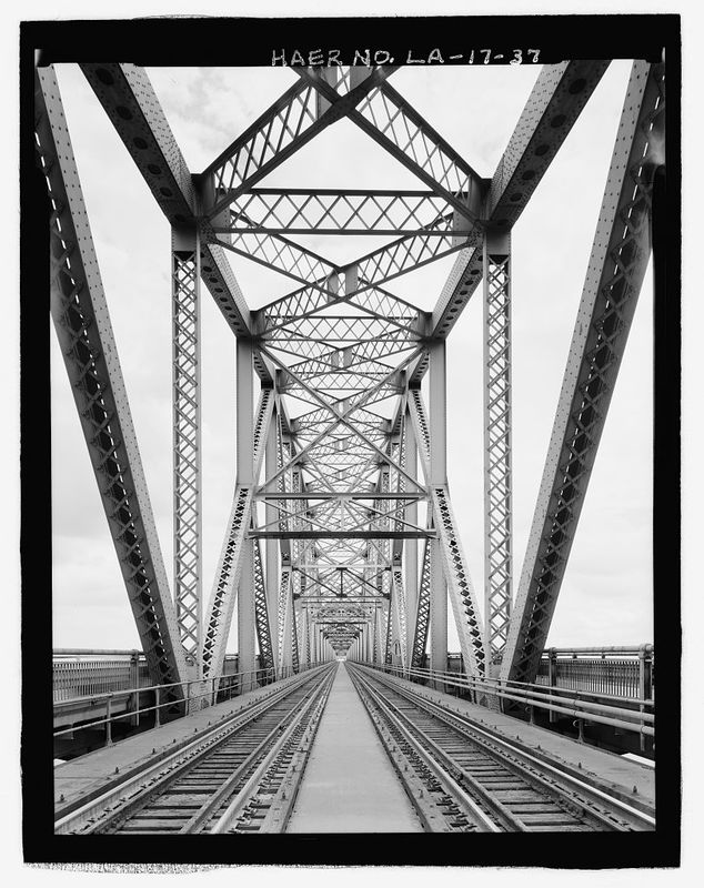 "View of Simple Through Truss Span."