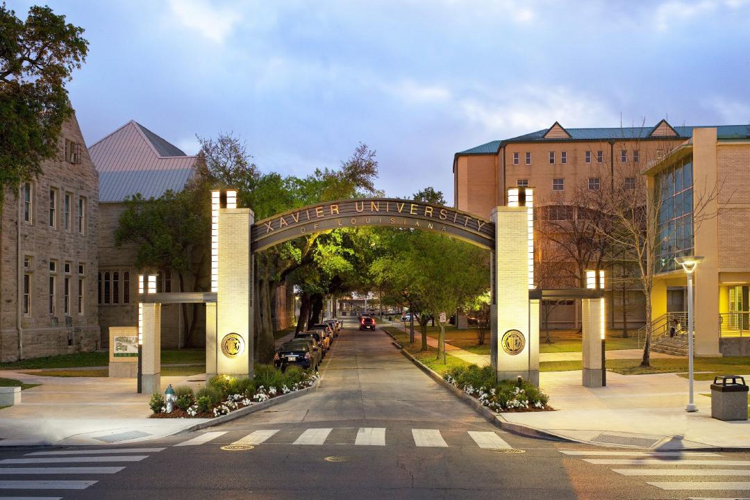 Xavier University in more recent years. *The link includes a slide show of more photos of the campus.